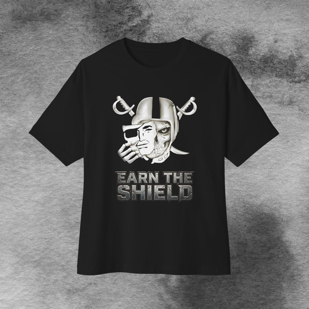 Earn The Shield T-Shirt by Shield Syndicate™
